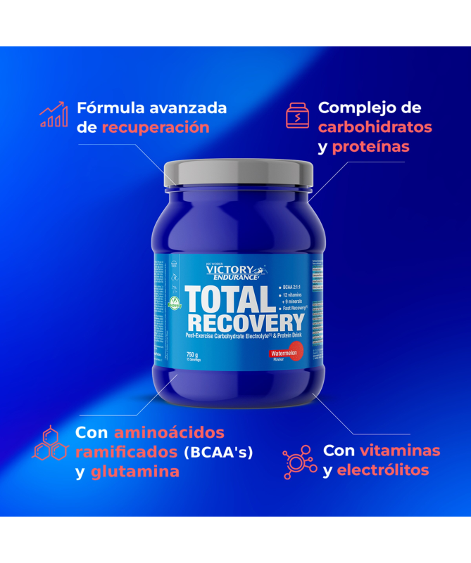 VICTORY ENDURANCE TOTAL RECOVERY SANDIA 750GR – foto del producto vitamina ácido leche VICTORY ENDURANCE TOTAL RECOVERY SANDIA 750GR – foto del producto vitamina ácido leche