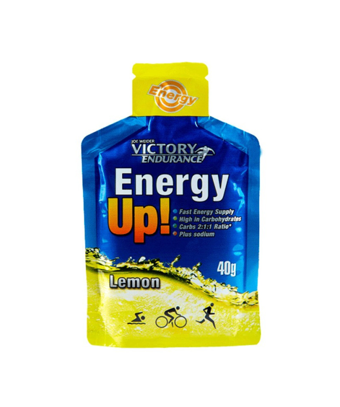 VICTORY ENDURANCE ENERGY UP GEL LIMON 24UD – foto del producto sodio sacarosa fructosa
