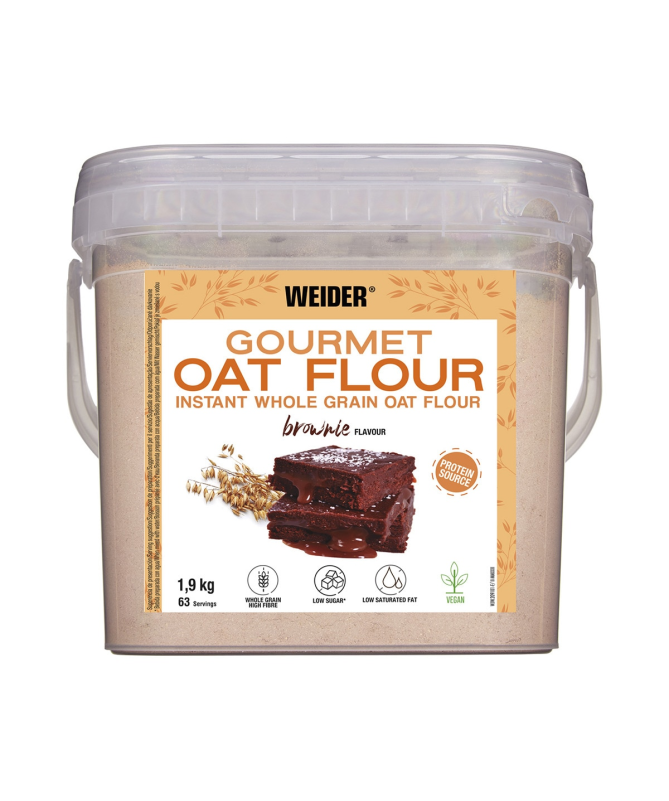 WEIDER HARINA DE AVENA BROWNIE 1 9KG – foto del producto cacao harina avena