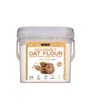 WEIDER HARINA DE AVENA COOKIE DOUGH 1 9KG – foto del producto harina avena weider