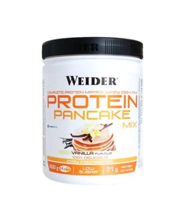 WEIDER PROTEIN PANCAKE VAINILLA 600GR – foto del producto harina leche proteína