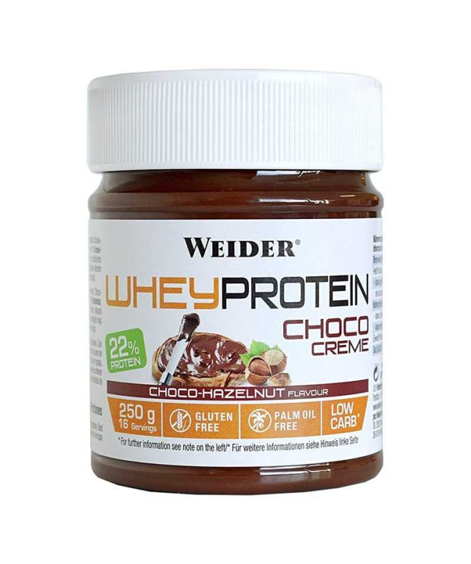 WEIDER WHEY PROTEIN CREME CHOCO WHITE 250GR – foto del producto leche weider whey