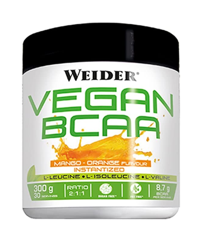 WEIDER VEGAN BCAA MANGO NARANJA 300GR – foto del producto bcaa mango naranja
