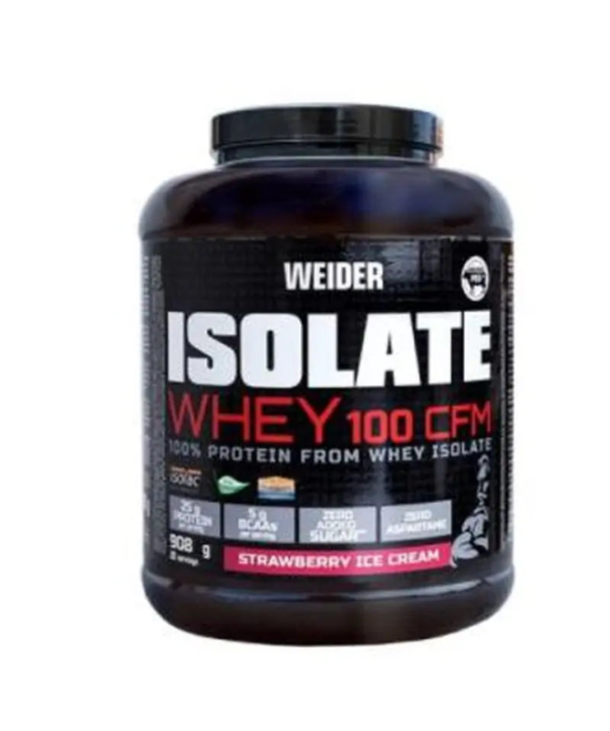 ISOLATE WHEY 100 CFM FRESA 908GR – foto del producto fresa 100 aroma