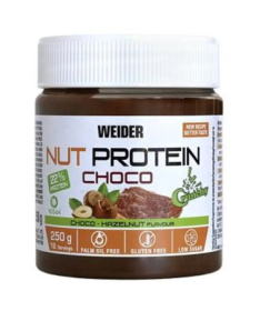 NUT PROTEIN CREMA DE CHOCOLATE CRUNCHY 250GR – foto del producto edulcorante colza nut
