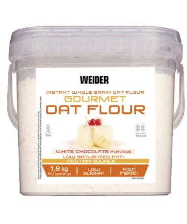 WEIDER HARINA DE AVENA CHOCOLATE BLANCO 1 9KG – foto del producto harina avena weider