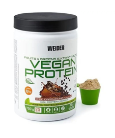 WEIDER VEGAN PROTEIN CAPPUCCINO 540GR – foto del producto oleracea brassica citrus