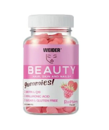 WEIDER GUMMY UP VBEAUTY 40GUMMIES – foto del producto ácido colágeno hialurónico