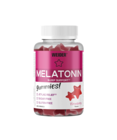 WEIDER GUMMY MELATONINA FRESA 60GUMMIES – foto del producto melatonina aceite cera