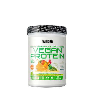 WEIDER VEGAN PROTEIN MANGO MATCHA 750GR – foto del producto oleracea brassica citrus