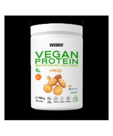 WEIDER VEGAN PROTEIN COOKIES 750GR – foto del producto proteína gluten weider