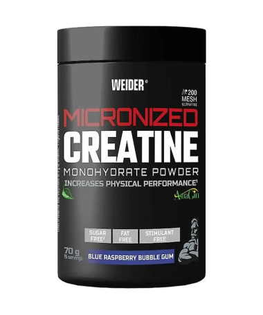 WEIDER CREATINE 200 MESH BLUERASPBERRY 70GR – foto del producto extracto weider creatine