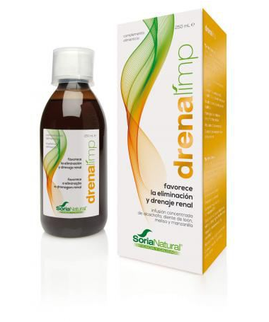 DRENALIMP 250ML – foto del producto infusión concentrada hojas