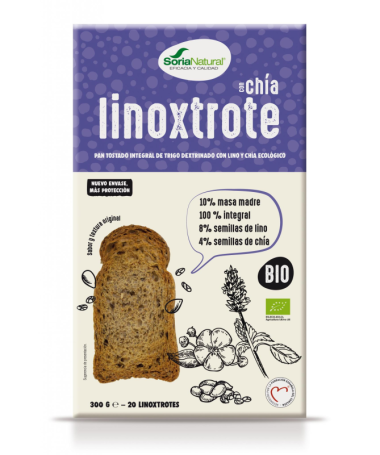 BISCOTE LINOXTROTE INTEGRAL CON LINO CHIA 300G BIO – foto del producto integral trigo lino