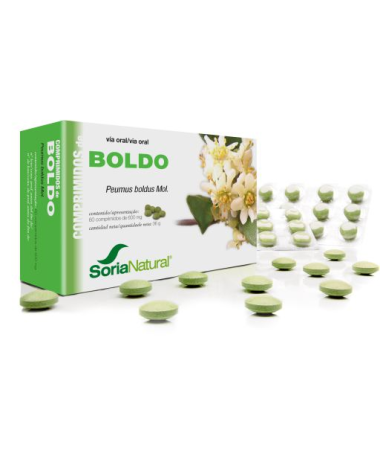 BOLDO 60COMP – foto del producto boldo estabilizante peumus