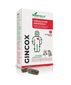 GINCOX 30 CAP – foto del producto cápsula extracto ginkgo
