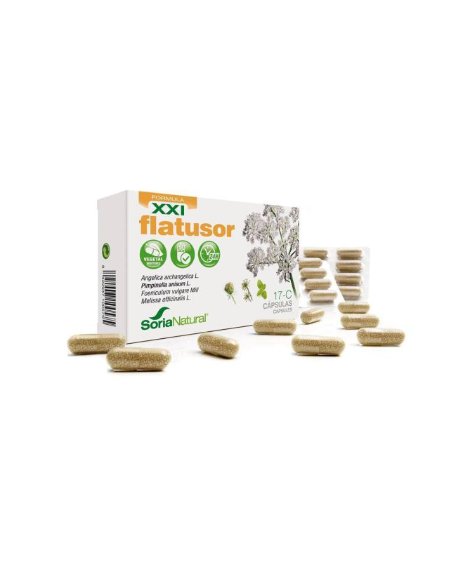 CAP C 17 FLATUSOR XXI ANG ANIS HINOJ MELIS 30CAP – foto del producto extracto liofilizado angélica