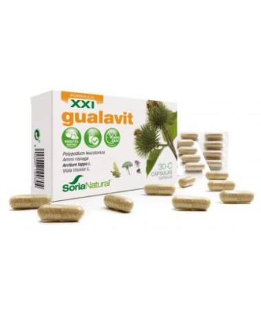 CAP C 30 GUALAVIT XXI 30COMP – foto del producto extracto liofilizado cápsula