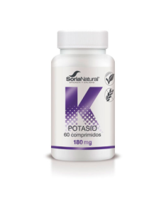 POTASIO LIBERACION SOSTENIDA 1400MG 60COMP – foto del producto potasio estabilizante celulosa
