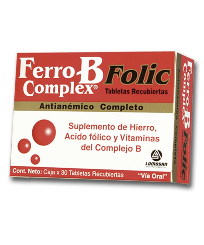 B COMPLEX 100MG 30 COMP – foto del producto vit ácido colina B COMPLEX 100MG 30 COMP – foto del producto vit ácido colina