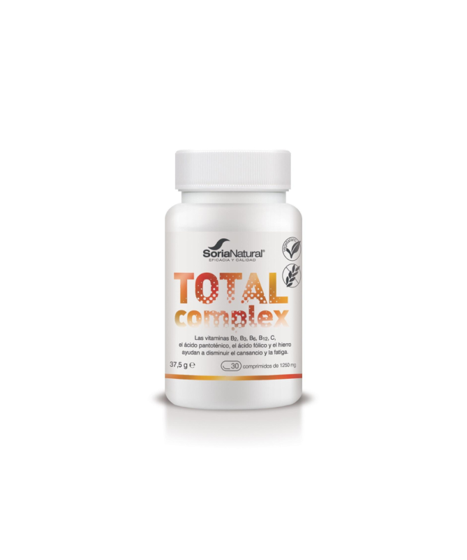 TOTAL COMPLEX 30 COMP – foto del producto vit ácido vitamina