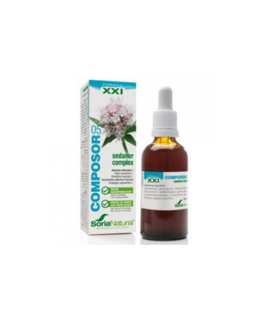 COMPOSOR 05 SEDANER COMPLEX XXI 50ML – foto del producto extracto liofilizado fluido