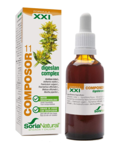 COMPOSOR 11 DIGESLAN COMPLEX XXI 50ML – foto del producto extracto fluido ciclodextrinas