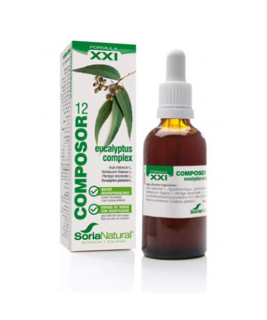 COMPOSOR 12 EUCALYPTUS COMPLEX XXI 50ML – foto del producto extracto liofilizado ciclodextrinas