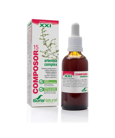 COMPOSOR 15 ARTEMISA COMPLEX XXI 50ML – foto del producto extracto fluido artemisa
