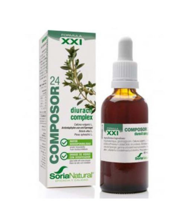 COMPOSOR 24 DIURACIN COMPLEX XXI 50ML – foto del producto extracto liofilizado ciclodextrinas