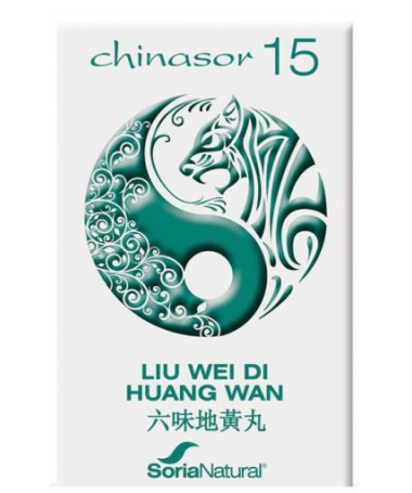 CHINASOR 15 LIU WEI DI HUANG WAN 30COMP – foto del producto extracto seco estabilizante
