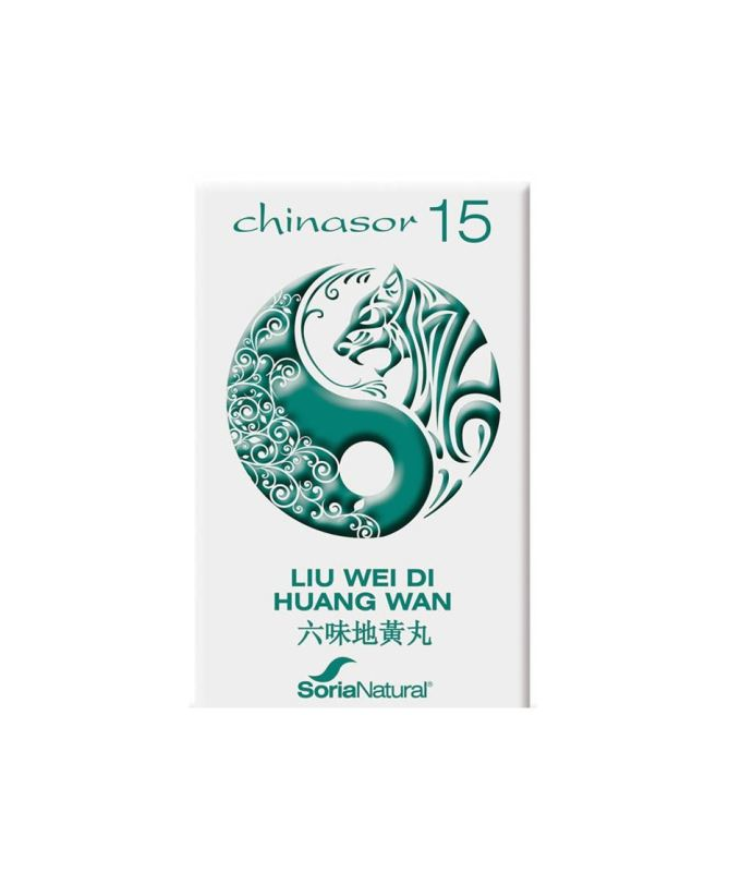 CHINASOR 15 LIU WEI DI HUANG WAN 30COMP – foto del producto extracto seco estabilizante