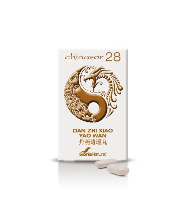 CHINASOR 28 DAN ZHIXIAO YAO WAN 30COMP – foto del producto extracto seco estabilizante