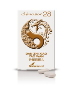 CHINASOR 28 DAN ZHIXIAO YAO WAN 30COMP – foto del producto extracto seco estabilizante