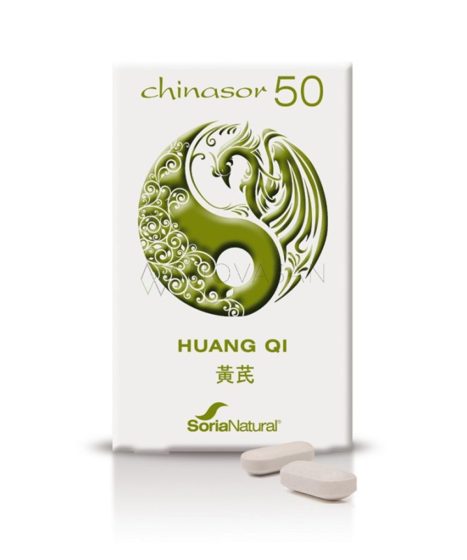CHINASOR 50 HUANG QI 30COMP – foto del producto extracto seco astrágalo