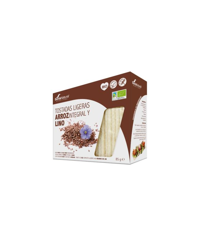TOSTADAS DE ARROZ INTEGRAL Y LINO 85GR BIO – foto del producto integral arroz lino TOSTADAS DE ARROZ INTEGRAL Y LINO 85GR BIO – foto del producto integral arroz lino