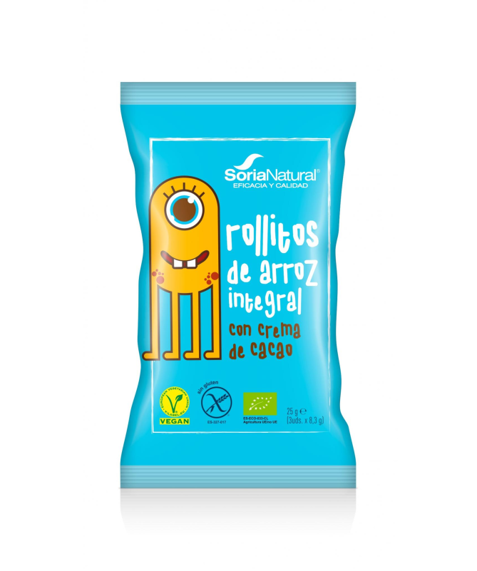 SORIA NATURAL ROLLITOS ARROZ INTEGRAL CON CREMA DE CACAO 3UDS – foto del producto tienes contacta nuestro