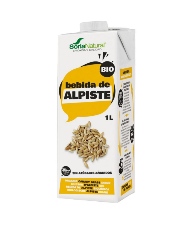 BEBIDA VEGETAL DE ALPISTE 1LT 6UDS – foto del producto alpiste bebida vegetal