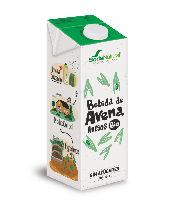 BEBIDA DE AVENA HUESOS SIN AZUCAR A ADIDO 1LT 6UDS BIO VEG – foto del producto valor avena sal BEBIDA DE AVENA HUESOS SIN AZUCAR A ADIDO 1LT 6UDS BIO VEG – foto del producto valor avena sal