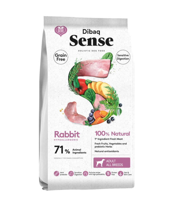 DIBAQ SENSE CORDERO PERRO ADULTO 2KG SG – foto del producto cordero sulfato naturales