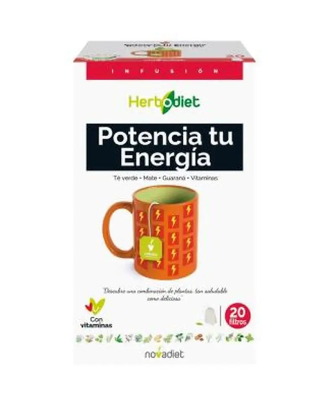 HERBODIET INF POTENCIA TU ENERGIA 20FITROS – foto del producto hoja guaraná herbodiet