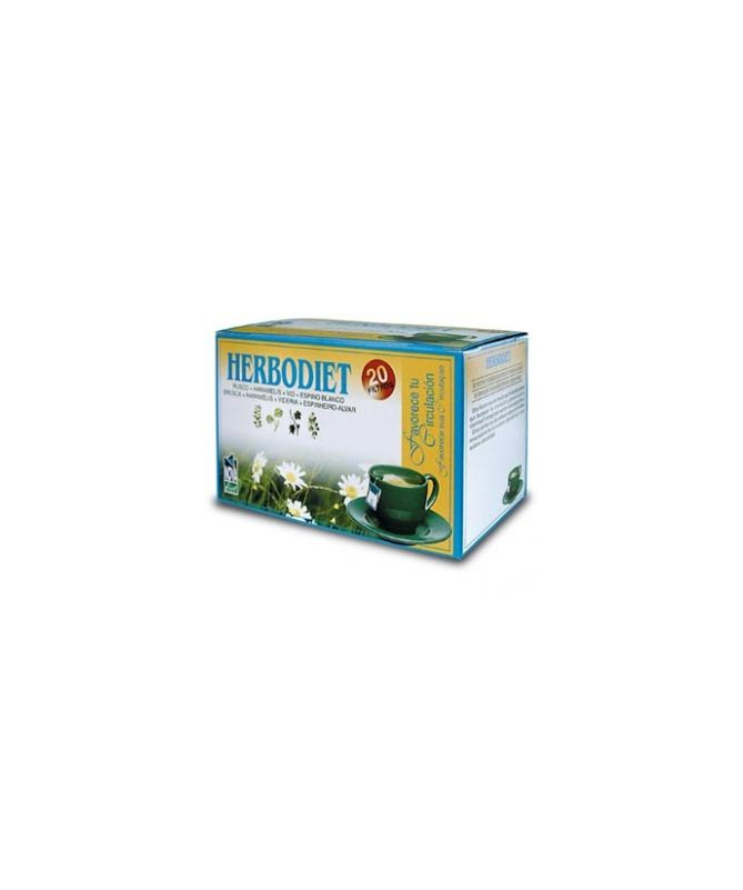 HERBODIET INF FAVORECE TU CIRCULACION 20FILTROS – foto del producto 25% hojas herbodiet