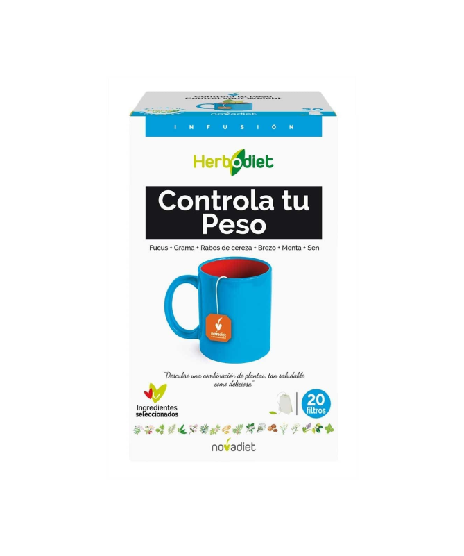 HERBODIET INF CONTROLA TU PESO 20FILTROS – foto del producto hojas herbodiet inf
