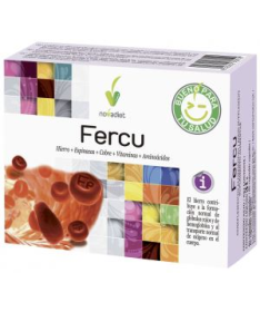 FERCU 60CAP – foto del producto vitamina ácido espinacas