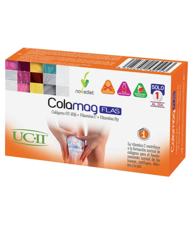 COLAMAG FLAS 30COMP – foto del producto colágeno vitamina desnaturalizado