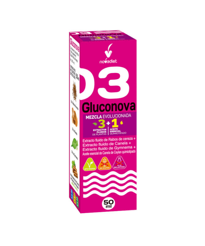 GLUCONOVA ACEITE ESENCIAL CANELA MEZCLA EVOLUCIONADA 50 ML – foto del producto ext fluido canela