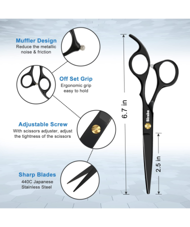 TIJERA CORTAU AS DOG BARBER – foto del producto tijera cortau dog