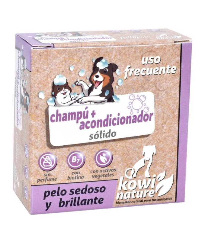 KOWI CHAMPU ACONDICIONADOR PERROS Y GATOS 70GR – foto del producto oil kowi champu