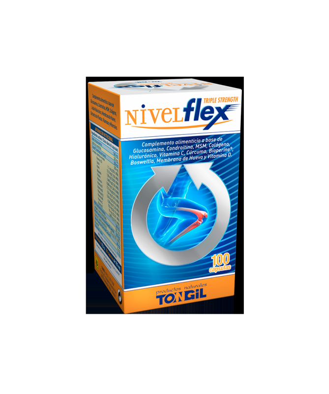 NIVELFLEX 100CAP – foto del producto sulfato vitamina extracto