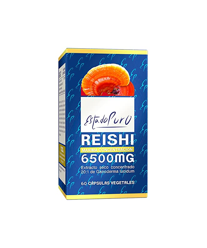 REISHI 6500MG 60CAP ESTADO PURO – foto del producto reishi cápsula 6500mg